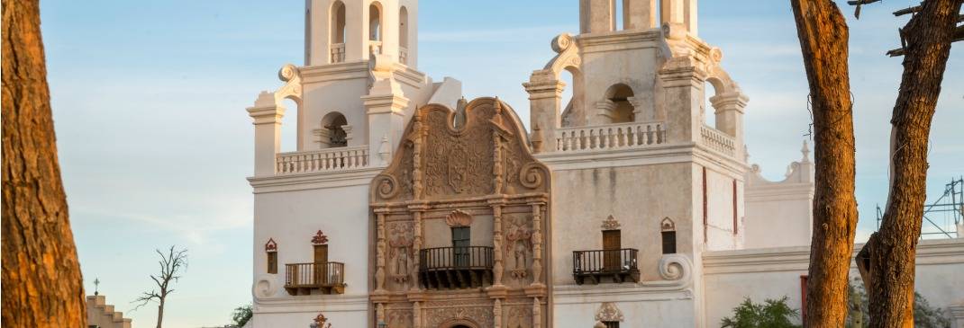 Kathedrale in Tucson, Arizona.